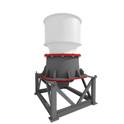Одноцилиндровая конусовая дробилка 195-1050 т/ч для дробивания шахт