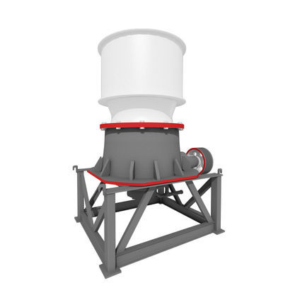 Усовершенствованная одноцилиндровая конусовая дробилка с скользящим подшипником для дроби руды
