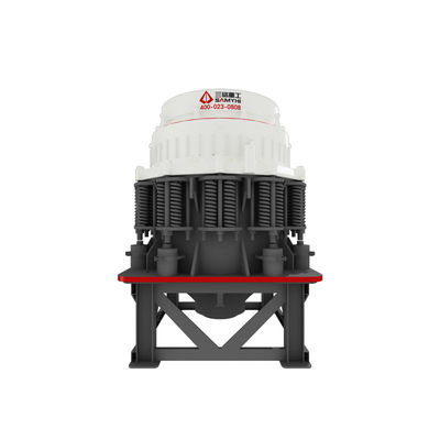 Высокоэффективная конусная дробилка с пружинной защитой производительностью 200 тонн в час с системой циркуляционной смазки и охлаждения