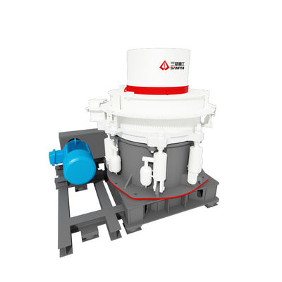 Многоцилиндровая гидравлическая конусная дробилка 300 т/ч для карьеров и горнодобывающей промышленности