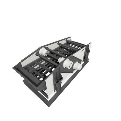 120-600 т/ч Горизонтальный вибрационный экран с твердой конструкцией