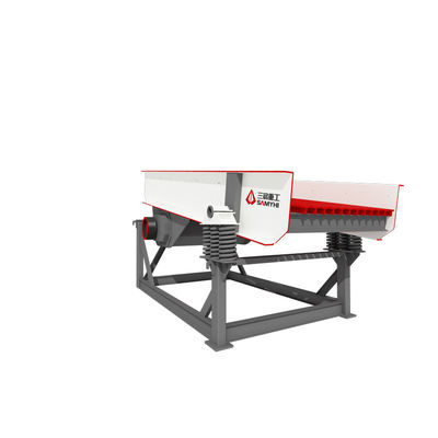 Установленное вибрационное оборудование для питания двойного вала для горной промышленности