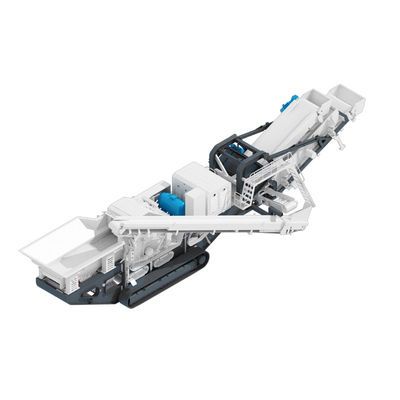 Мобильная дробильная машина с низким энергопотреблением 280 кВт для добычи