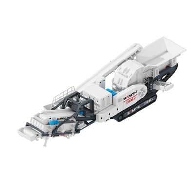 Переносный ползучий мобильный дробилка 100-200 т/ч Для горной промышленности